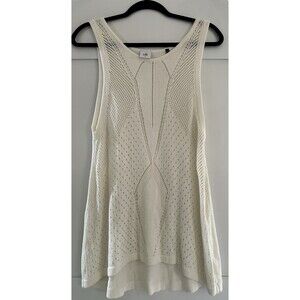 Cabi Women's Size L Tank top  Sleeveless Pullover Knit Sweater Size L